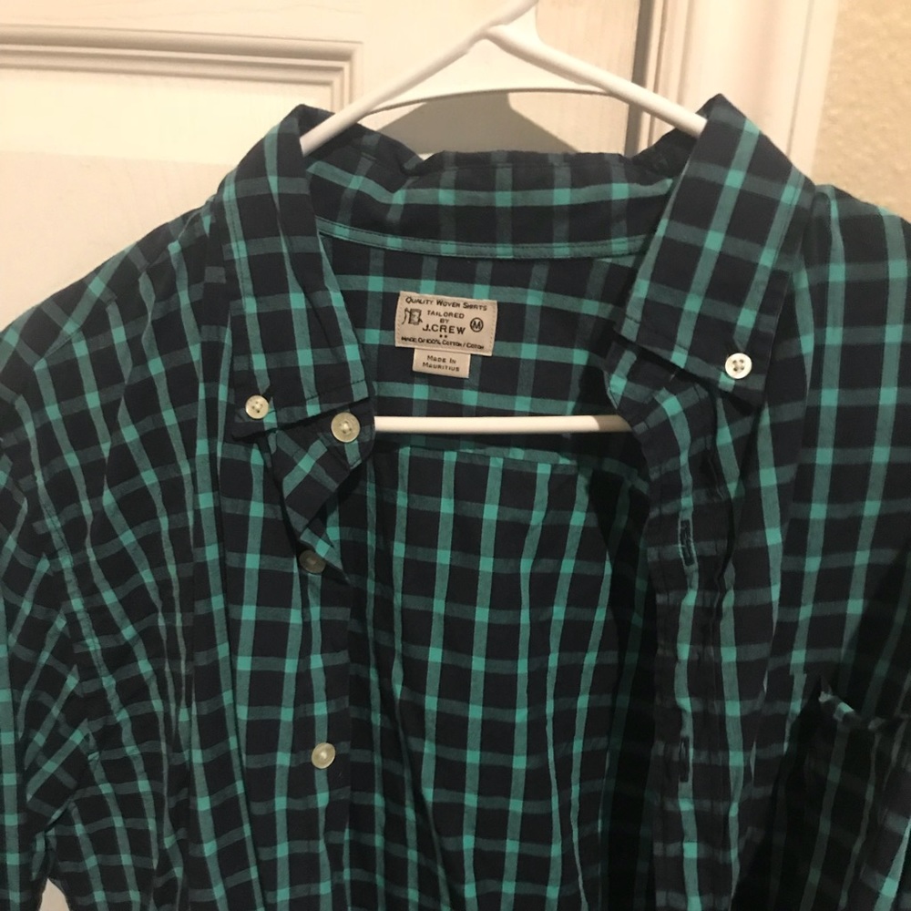 Men JCrew Button Down, Regular Fit Size M
